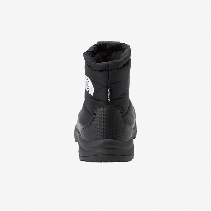 THE NORTH FACE F24 Nuptse Bootie WP Logo Short ARCTIC GRIP TNFブラックxTNFホワイト NF52485-KW
