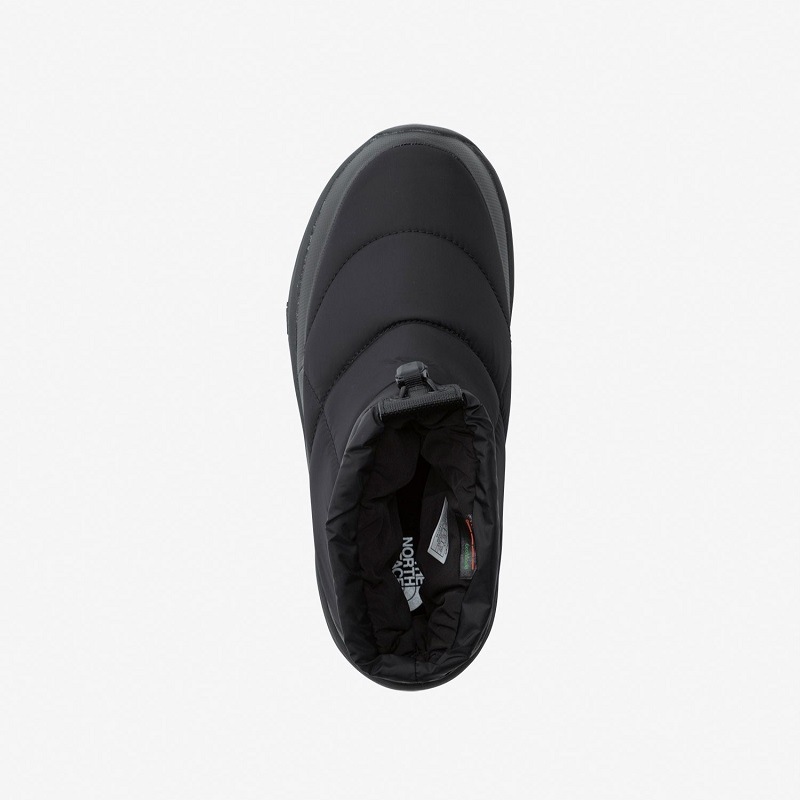 THE NORTH FACE F24 Nuptse Bootie WP Logo Short ARCTIC GRIP TNFブラックxTNFホワイト NF52485-KW