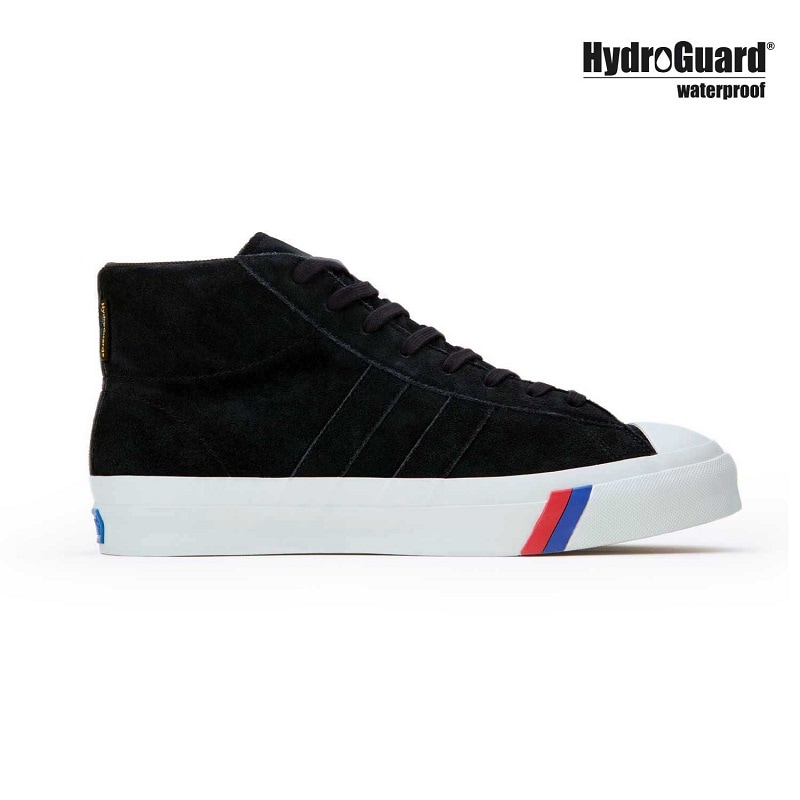 PRO-Keds C/O ROYAL PLUS SUEDE HI WP BLACK PN1121WPBK