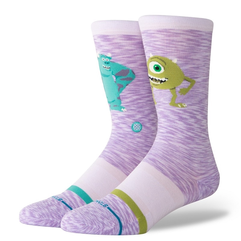 【ピクサー コラボレーションモデル】STANCE 24HO スタンス スケアー フロア クルー SCARE FLOOR CREW LAVENDER A545D24SCA#LAV A545D24SCA-LAV ラベンダー