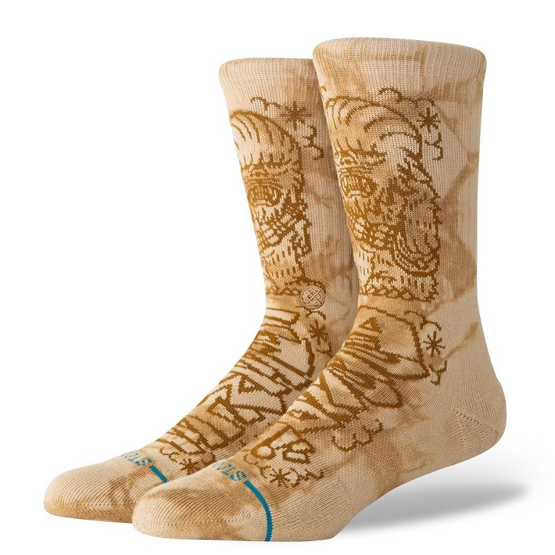 【スターウォーズ バイ DJハビエル コラボレーションモデル】STANCE 24HO スタンス DJ チューイー クルー DJ CHEWIE CREW SAND A556D24DJC#SAN A556D24DJC-SAN サンド