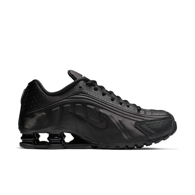 NIKE C/O NIKE W SHOX R4 ブラック/ブラック-ブラック-マックスオレンジ AR3565-004