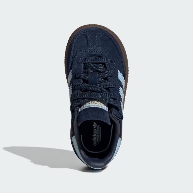 【アディダスオリジナルス/ハンドボール スペツィアル CF EL I/13-16cm】adidas C/O HANDBALL SPEZIAL CF EL I JI2899 カレッジネイビー/クリアスカイ/ガム