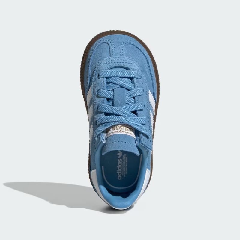 【アディダスオリジナルス/ハンドボール スペツィアル CF EL I/13-16cm】adidas C/O HANDBALL SPEZIAL CF EL I JI2900 ライトブルー/フットウェアホワイト/ ガム