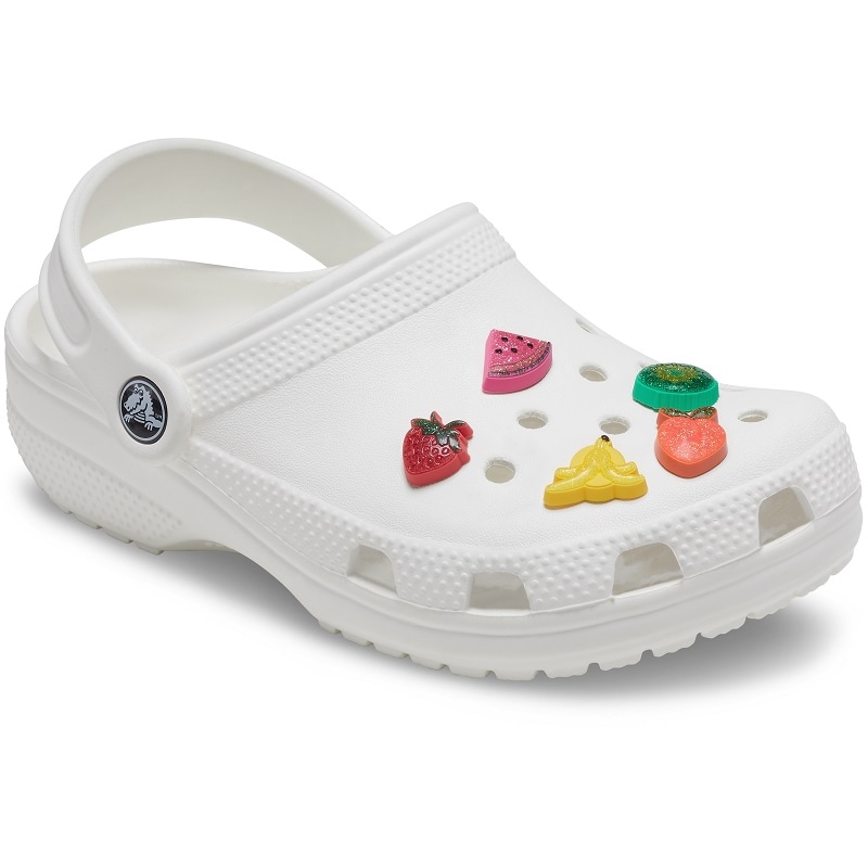 【ジビッツチャーム】【クロックス用アクセサリー】crocs C/O クロックス ジビッツチャーム スパークル グリッター フルーツ 5 パック Jibbitz charms Sparkle Glitter Fruits 5 pack 10013255