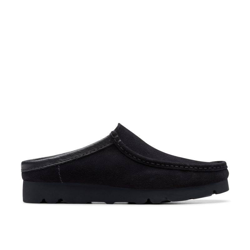 Clarks AW24 M Wallabee GTX 26179251 Black Suede 【M Wallabee