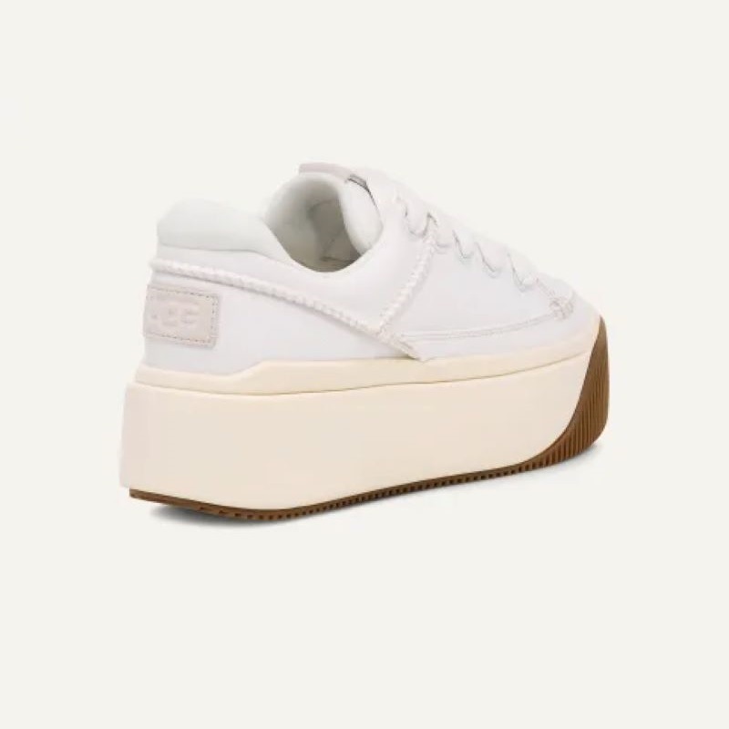 UGG ホワイト スニーカー 6.5 セール】W EZ-DUZZIT ESSENTIAL LACE UP 1167499-WHT