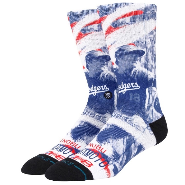 【ドジャース 山本由伸コラボモデル】STANCE 25SS スタンス YAMAMOTO STREAK ROYAL A556B24YAM#ROY A556B24YAM-ROY ロイヤル