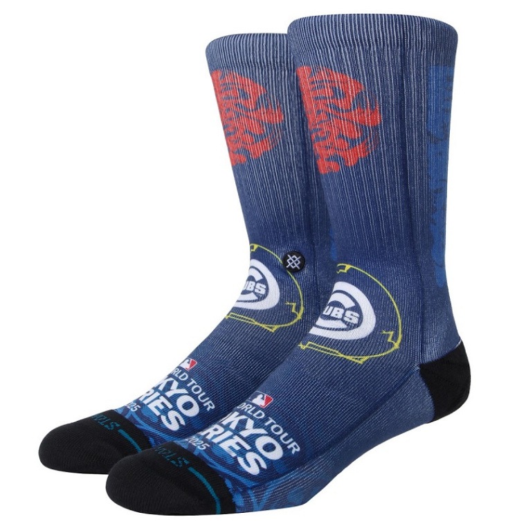 【MLB WORLD TOUR TOKYO SERIESコラボモデル】STANCE 25SS 3/1 スタンス TOKYO SERIES 2025 CUBS A556A25TOS#CUB A556A25TOS-CUB カブス