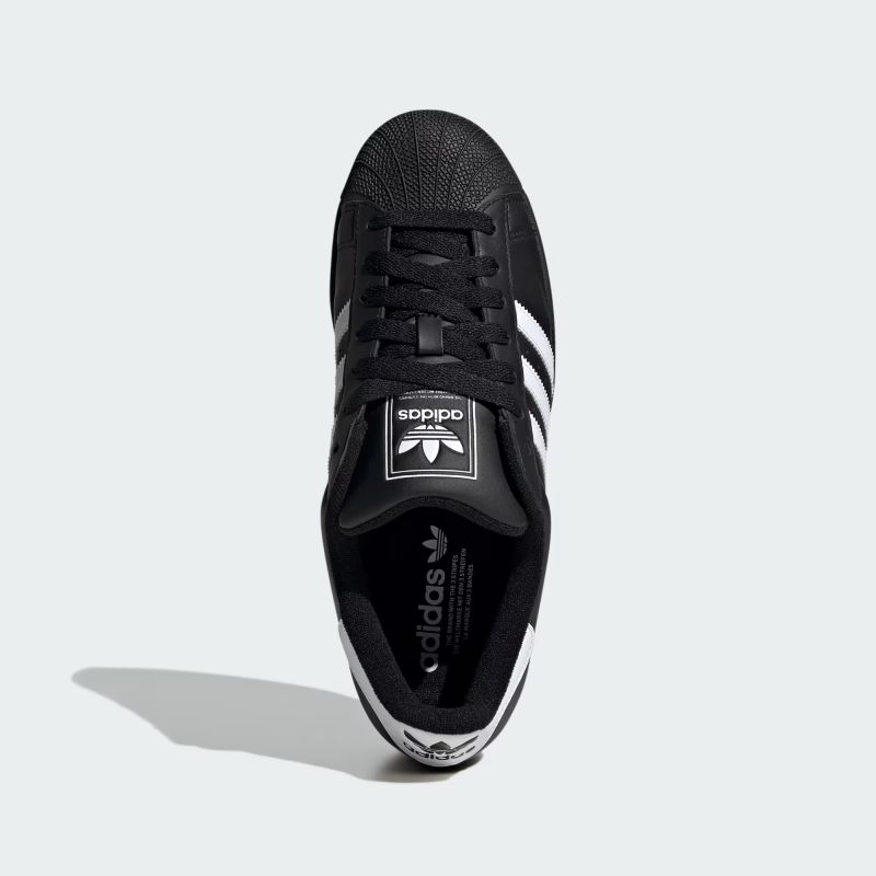 【アディダスオリジナルス/スーパースター II 】adidas C/O SUPERSTAR II JI0079 コアブラック/フットウェアホワイト/コアブラック