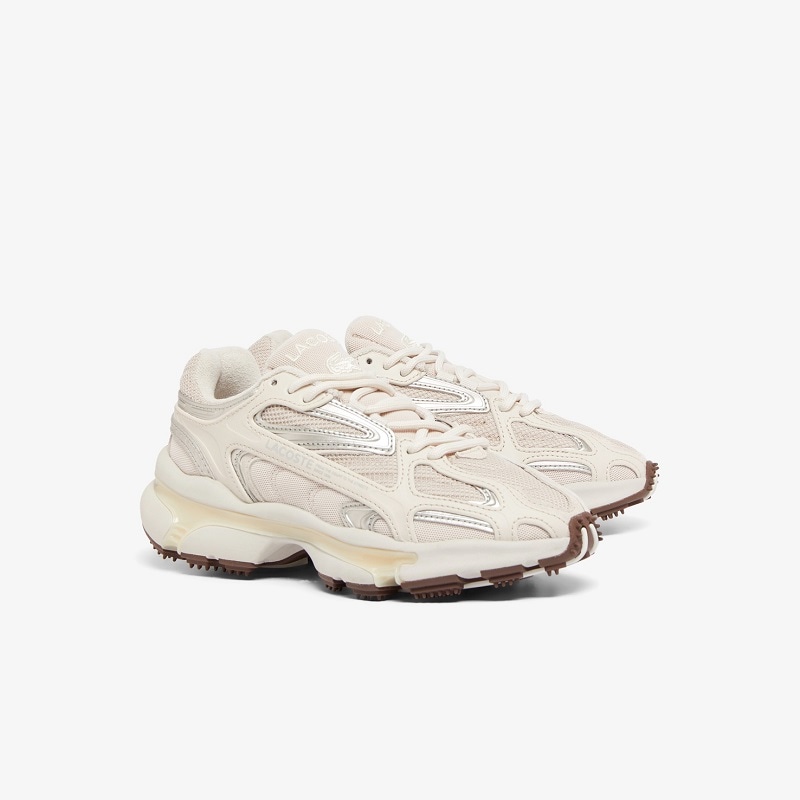 LACOSTE 25SS ラコステ スニーカー W L003 2K24 125 1 SFA OFF WHT/OFF WHT 49SFA0008-18C オフホワイト/オフホワイト