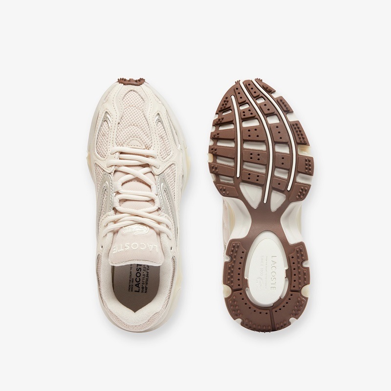 LACOSTE 25SS ラコステ スニーカー W L003 2K24 125 1 SFA OFF WHT/OFF WHT 49SFA0008-18C オフホワイト/オフホワイト