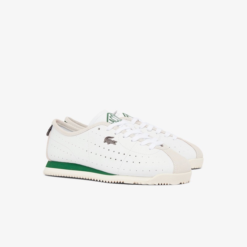 LACOSTE 25SS ラコステ スニーカー W CLUB-LOW 125 2 SFA WHT/DK GRN 49SFA0043-1R5 ホワイト/ダークグリーン