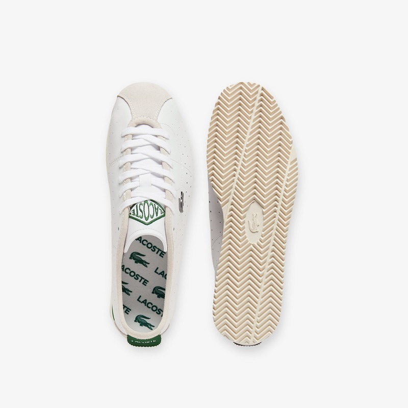 LACOSTE 25SS ラコステ スニーカー M CLUB-LOW 125 3 SMA WHT/DK GRN 49SMA0042-1R5 ホワイト/ダークグリーン