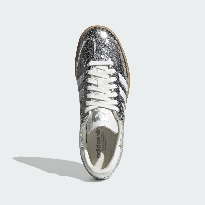 【アディダスオリジナルス/サンバ OG W】adidas C/O SAMBA OG W JR0035 シルバーメタリック/フットウェアホワイト/コアホワイト