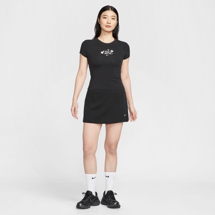 NIKE SU25 AS W NSW NK CHLL KNIT TEE ブラック HF9723-010