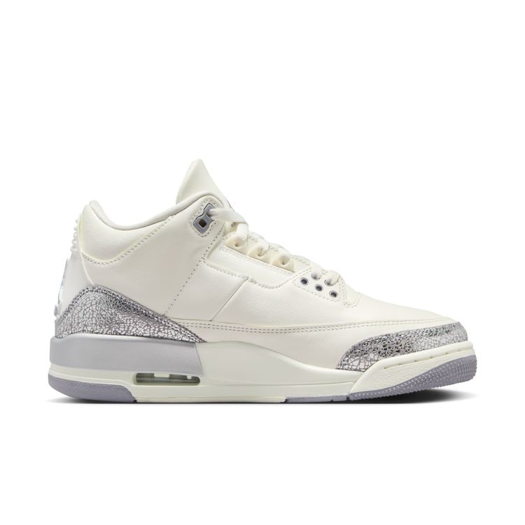 【セール30%OFF】JORDAN BRAND SU25 4/12 WMNS AIR JORDAN 3 RETRO セイル/セメントグレー-メタリックシルバー CK9246-100