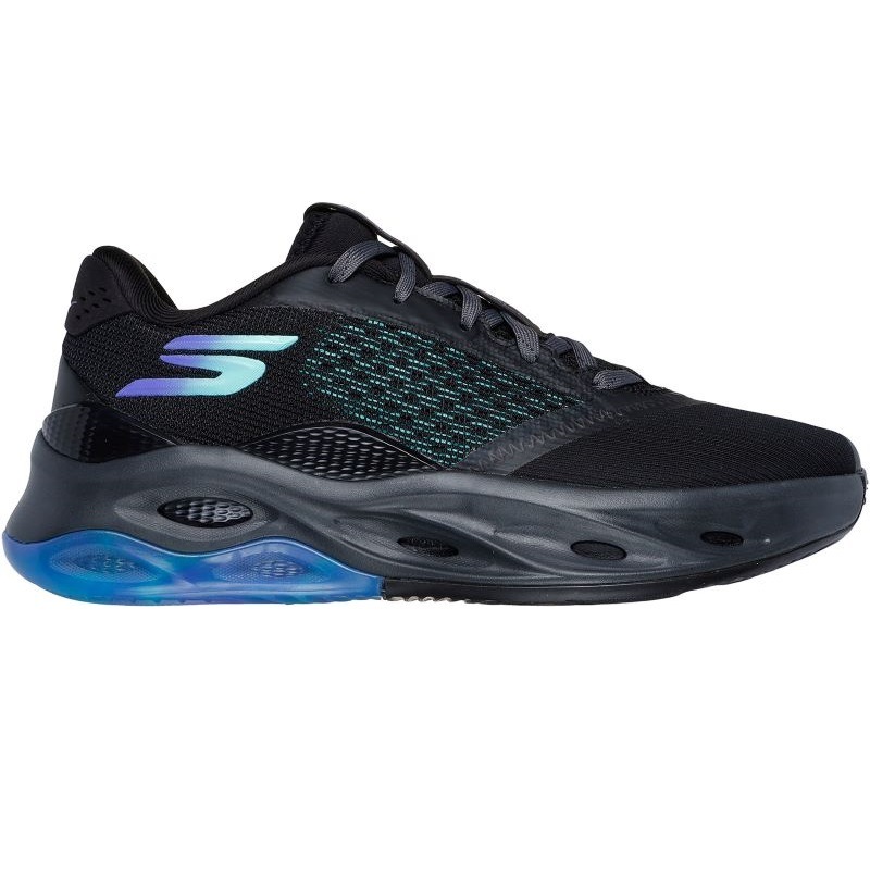 SKECHERS 25Q1 SKX FLOAT BLACK/TEEL 253001-BKTL