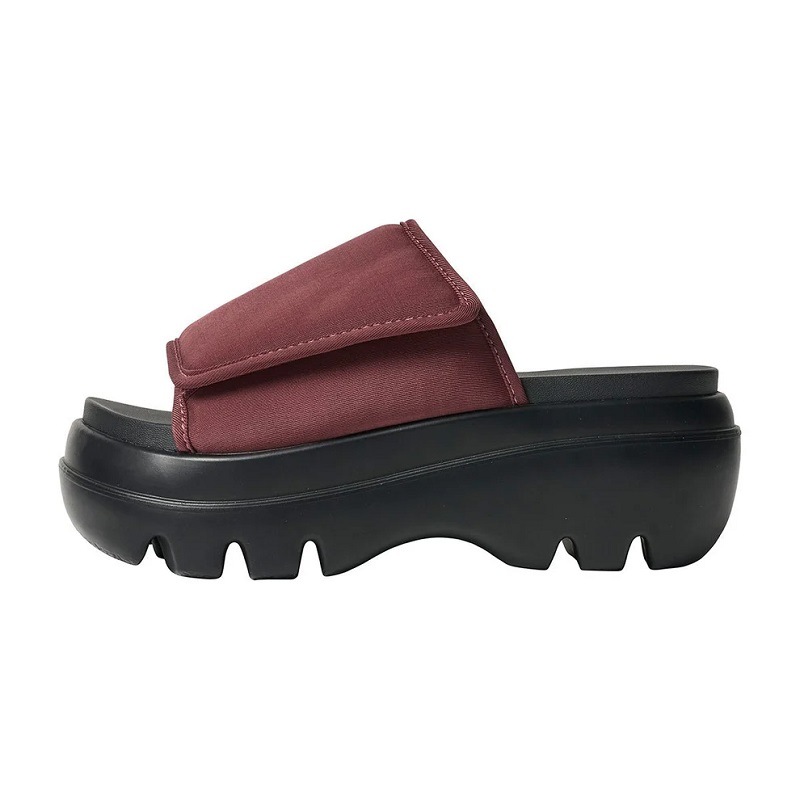 SHAKA 25SS PUFFY SLIDE CHUNKY Bordeax 01P -SK-309- SK-309-BD