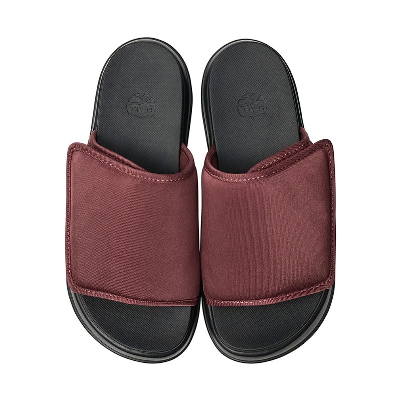 SHAKA 25SS PUFFY SLIDE CHUNKY Bordeax 01P -SK-309- SK-309-BD