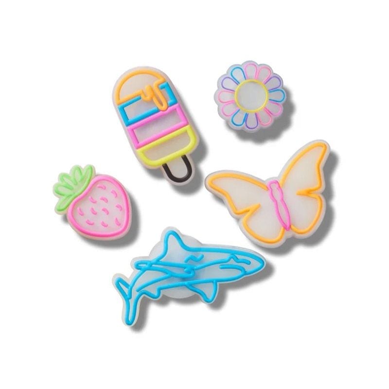 crocs 25Q2 Jibbitz charms Lights Up Summer 5 Pack 10015446