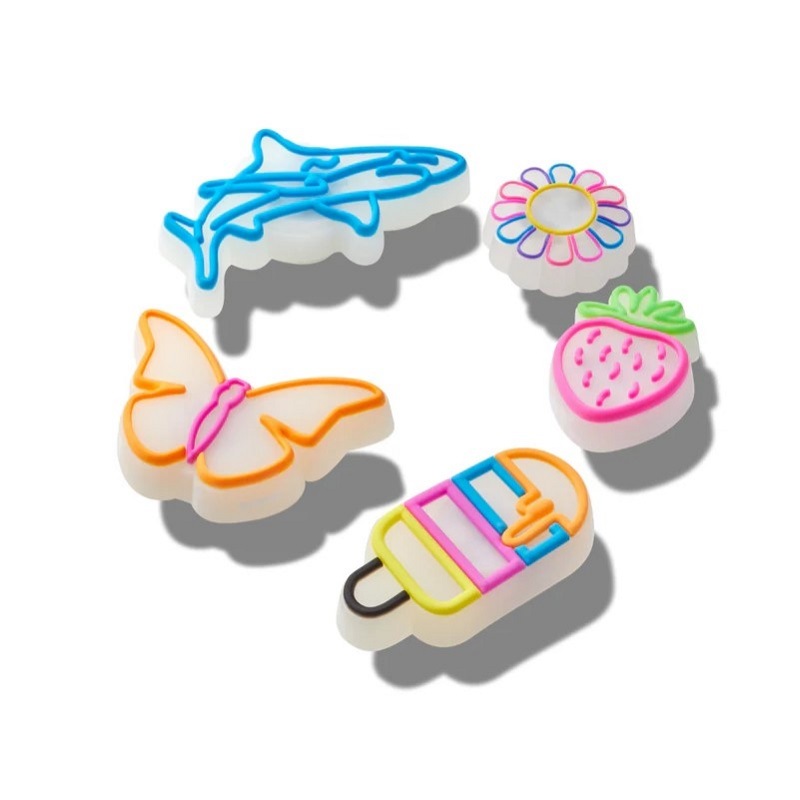 crocs 25Q2 Jibbitz charms Lights Up Summer 5 Pack 10015446