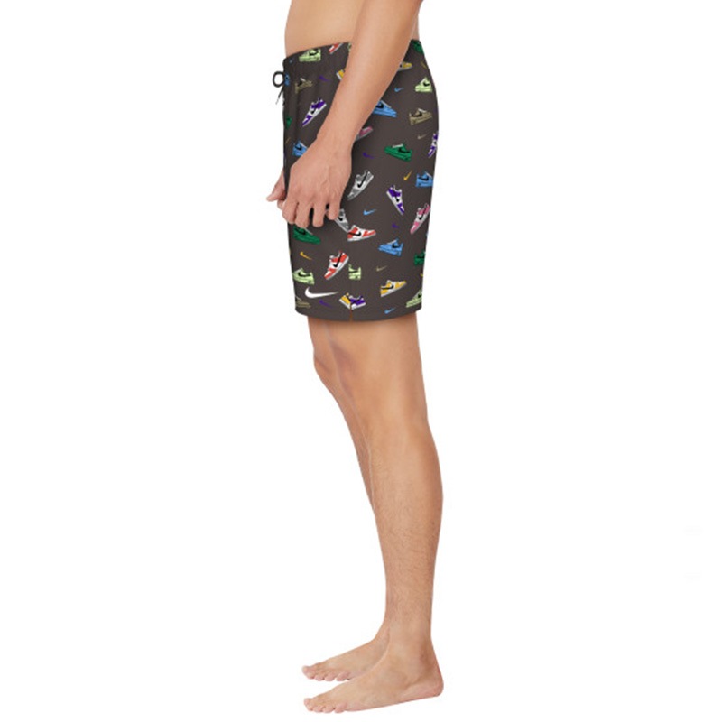 【セール20%OFF】NIKE SWIM 25SS NIKE PRINT STRETCH 7”VOLLEY SHORTS バロックブラウン NESSF552-N206