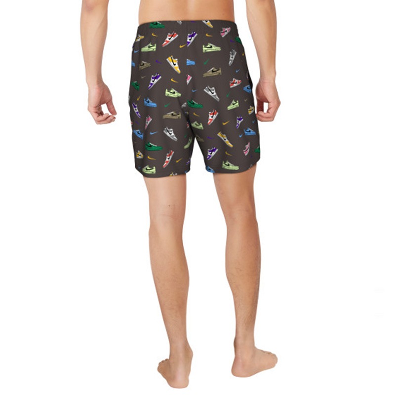 【セール20%OFF】NIKE SWIM 25SS NIKE PRINT STRETCH 7”VOLLEY SHORTS バロックブラウン NESSF552-N206