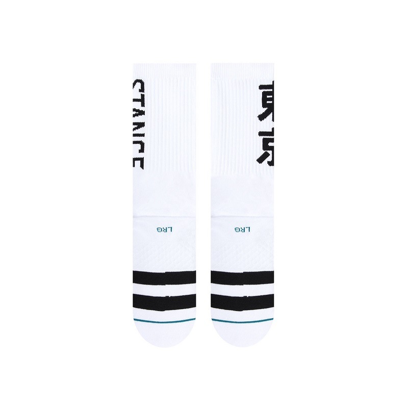 STANCE 25SS OG TOKYO CREW WHITE A556D24OGT#WHT A556D24OGT-WHT