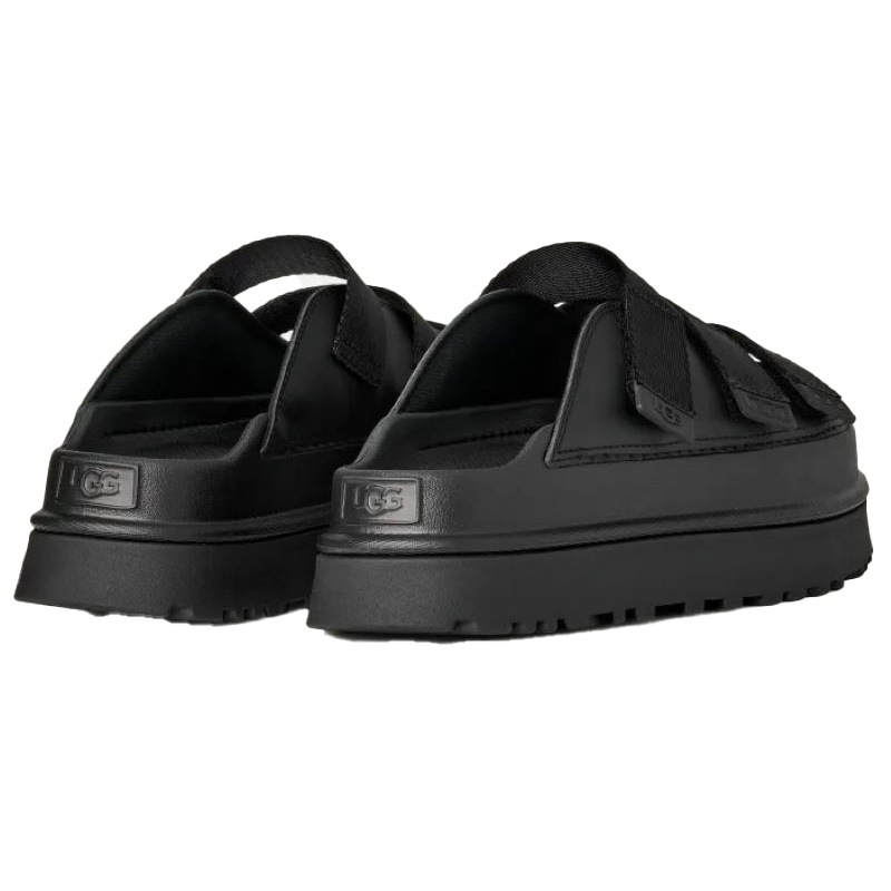 【セール30%オフ】UGG S25 4/16 W GOLDENGLOW SLIDE BLACK 1167430-BLK ブラック
