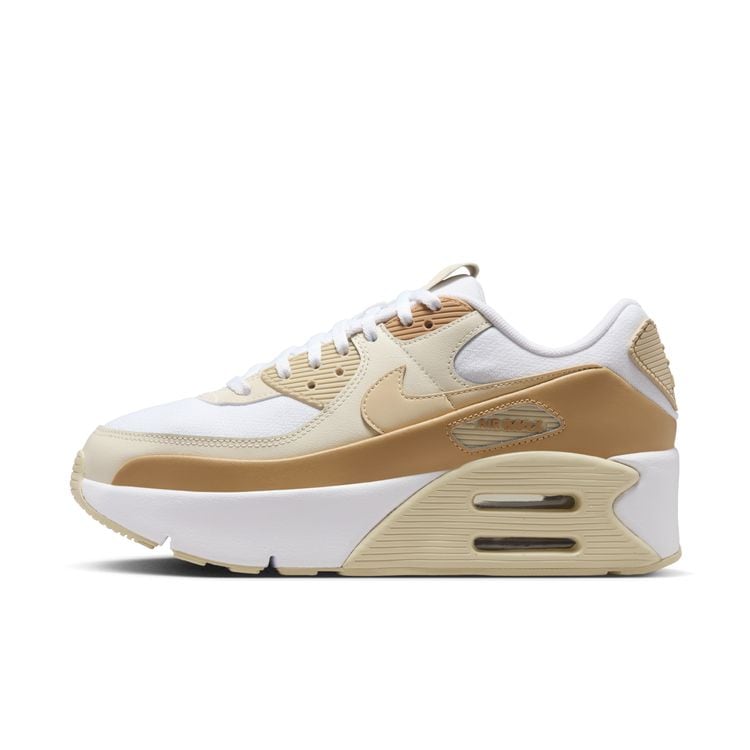 【セール30%OFF】NIKE SU25 NIKE WMNS AIR MAX 90 LV8 ホワイト/チームゴールド-クラブゴールド-ココナッツミルク FD4328-112