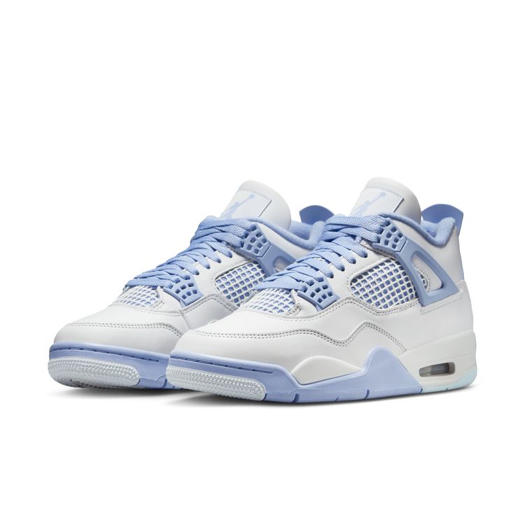 JORDAN BRAND SU25 5/3 WMNS AIR JORDAN 4 RETRO ホワイト/アルミニウム-ブルーティント-オイルグリーン HV0823-100