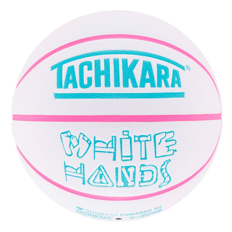 TACHIKARA BASKETBALL WHITE HANDS SB7-2008 ホワイト/ホットピンク/ライトアクア
