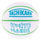 TACHIKARA BASKETBALL WHITE HANDS SB7-2009 ホワイト/ネオングリーン/ネオンブルー