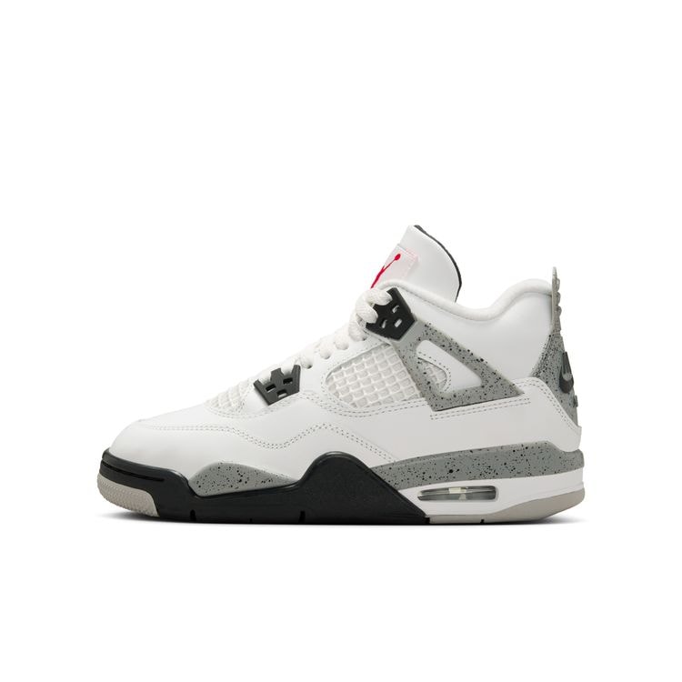 JORDAN BRAND SU25 5/24 AIR JORDAN 4 RETRO OG GS サミットホワイト/ファイアレッド-セメントグレー-ブラック IB4171-100