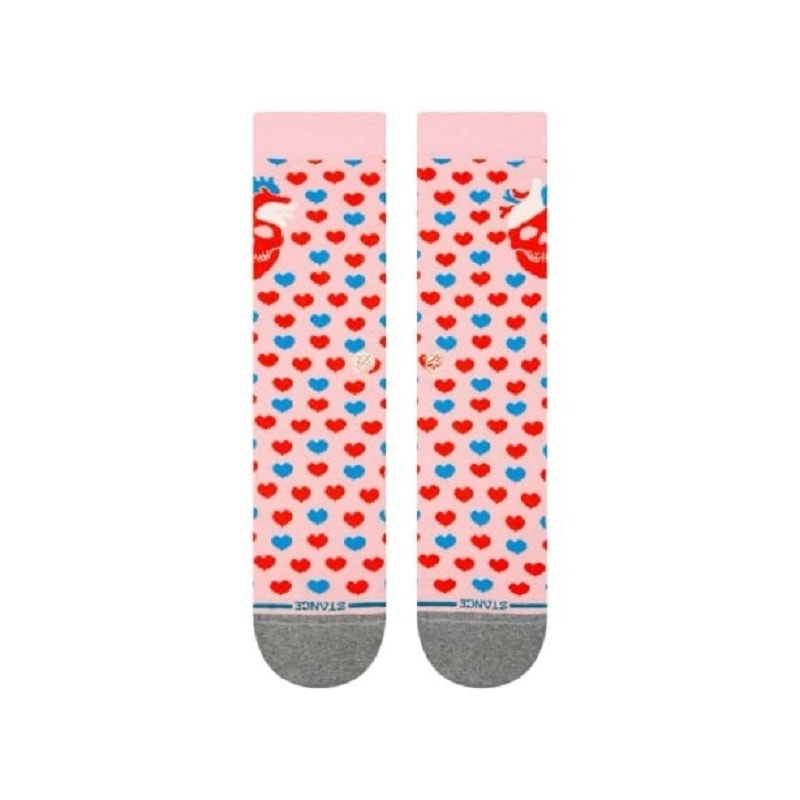 STANCE 25SP HEARTED CREW A545A25HEA#PNK A545A25HEA-PNK