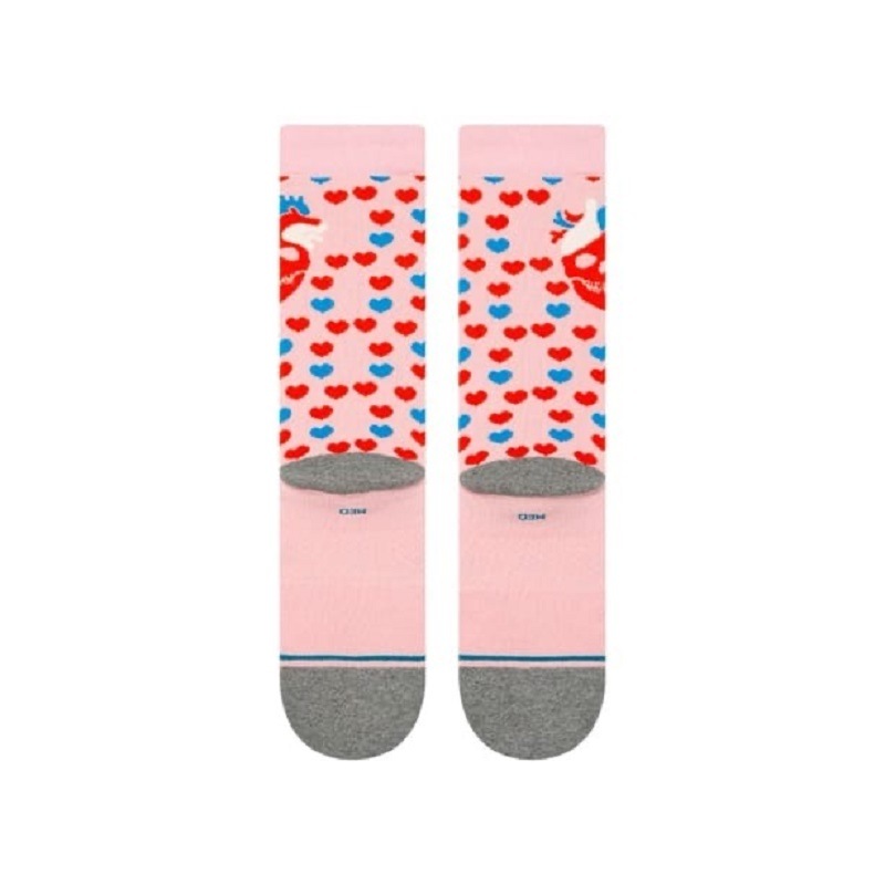 STANCE 25SP HEARTED CREW A545A25HEA#PNK A545A25HEA-PNK