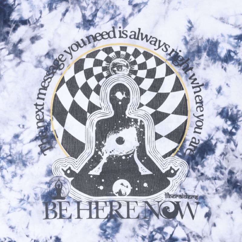 Liberaiders 25SS 5/9 BE HERE NOW TIE-DYE TEE 716132501 716132501-TDE タイダイ柄