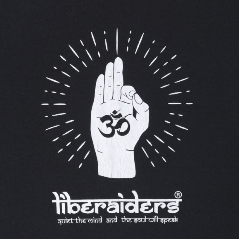 Liberaiders 25SS 5/9 MEDITATION TEE 716162501 716162501-BLK ブラック