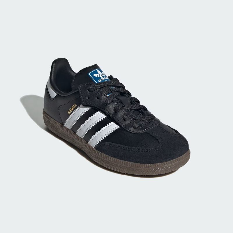 adidas 25Q3 SAMBA OG CF EL C コアブラック/フットウェアホワイト/ガム JQ6390