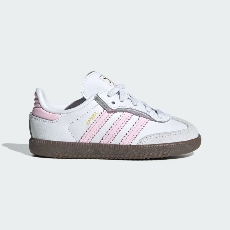 adidas 25Q3 SAMBA OG CF EL I フットウェアホワイト/クリアピンク/ガム JQ2847