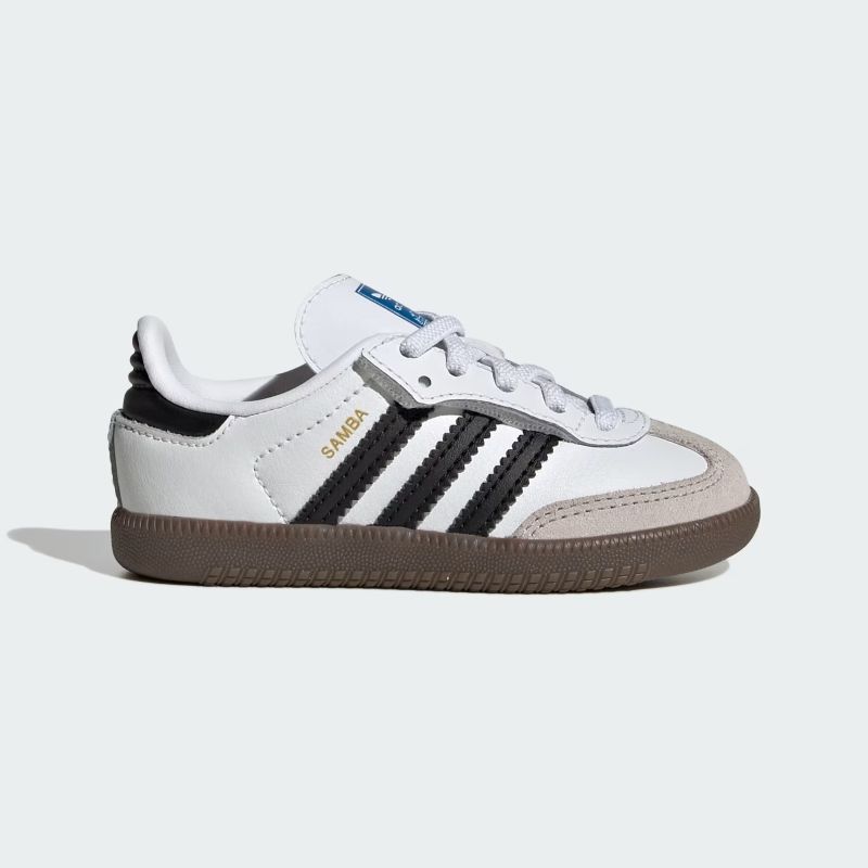 adidas 25Q3 SAMBA OG CF EL I フットウェアホワイト/コアブラック/ガム JQ3191