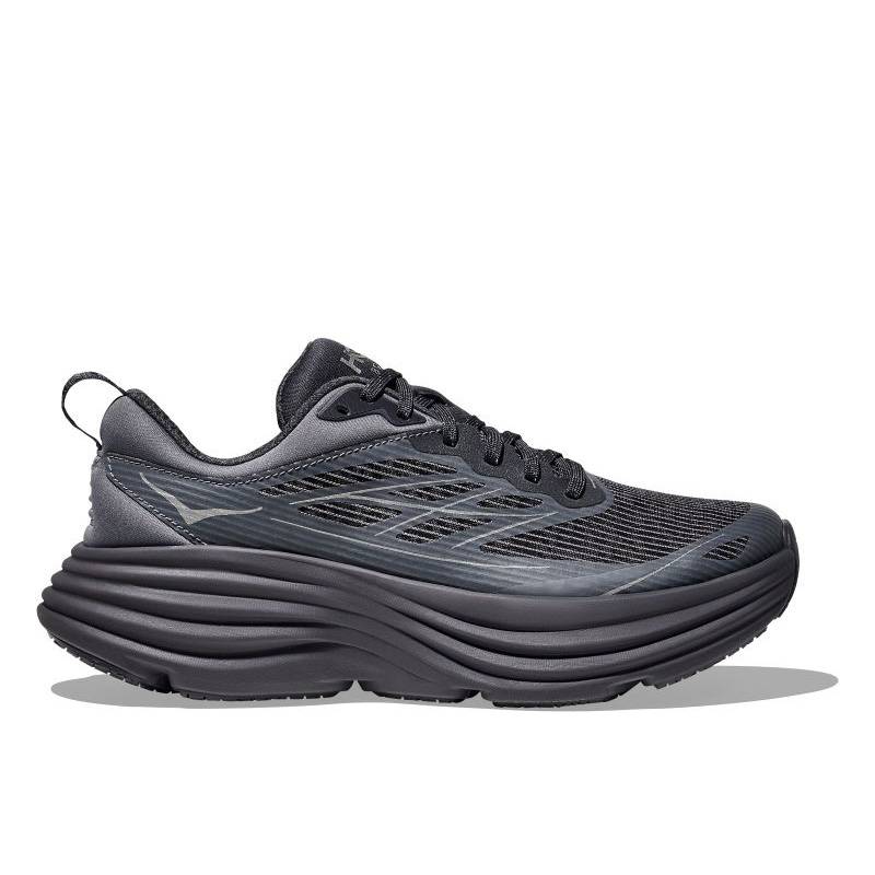 HOKA F24 10/15 U CLIFTON LS 1141550-BKNC BLACK / ANCHOR