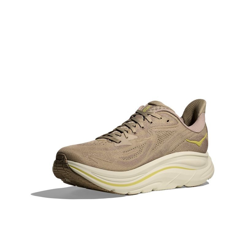 【ホカ/ランニングシューズ/M クリフトン 10】HOKA C/O M CLIFTON 10 RAW LINEN /STONE 1162030-RNN