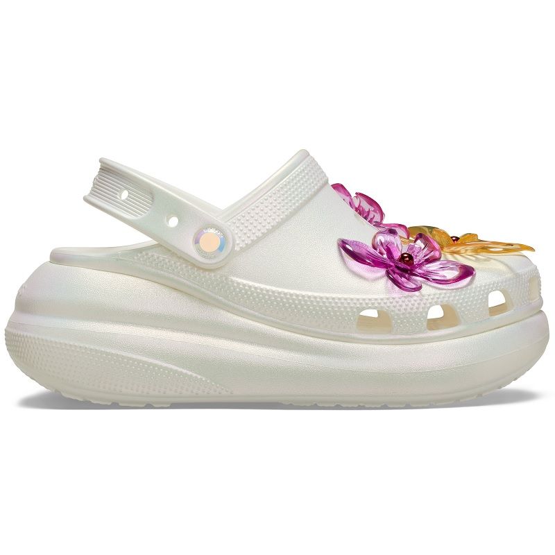 crocs 25Q3 CRUSH PEARLIZED FLORALS CLOG White 211629-100