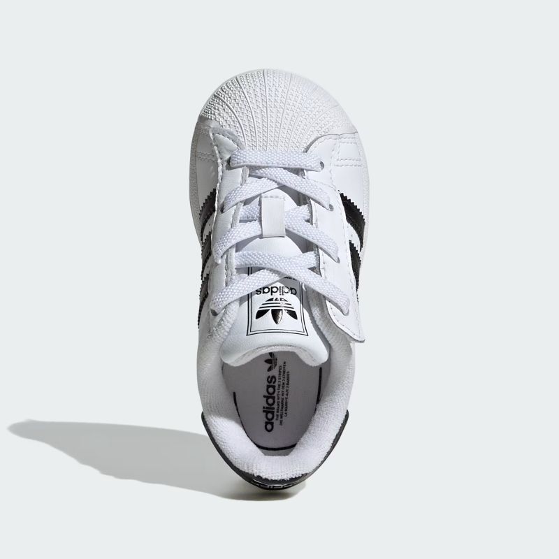 adidas 25Q3 SST II CF EL I フットウェアホワイト/コアブラック/フットウェアホワイト IH6402