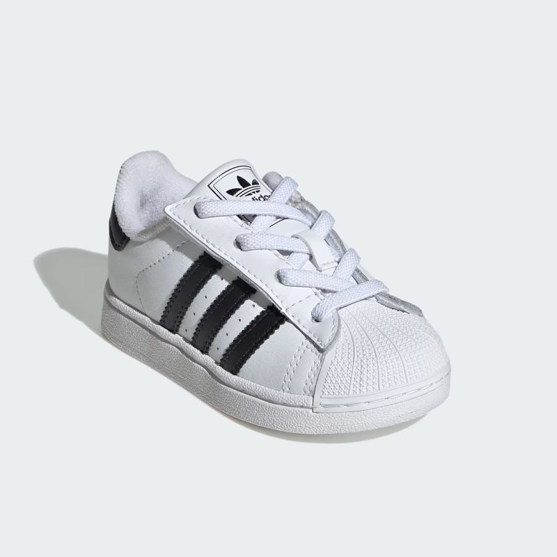 adidas 25Q3 SST II CF EL I フットウェアホワイト/コアブラック/フットウェアホワイト IH6402