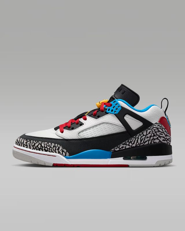 JORDAN BRAND FA25 JORDAN SPIZIKE LOW SE ニュートラルグレー/バーシティメイズ-サーフブルー IM7425-004