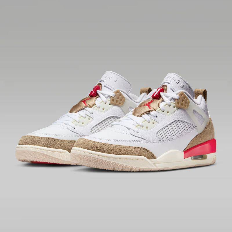 JORDAN BRAND FA25 JORDAN SPIZIKE LOW ホワイト/ファイアレッド-デザートカモ-セイル FQ1759-105