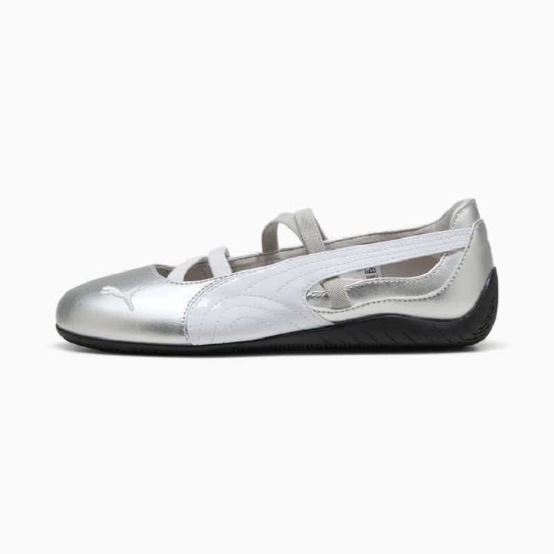 PUMA AH25 SPEEDCAT BALLET METALLIC WNS PUMA SILVER-PUMA WHITE 401581-01